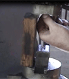 空气锤工作视频-安阳锻压空气锤更换锤头